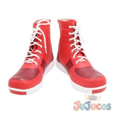 画像2: ハーツラビュル寮　エース・トラッポラ　Ace Trappola　R/制服　コスプレ靴　ツイステッドワンダーランド　コスプレブーツ　JUJUcosplay (2)