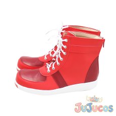 画像4: ハーツラビュル寮　エース・トラッポラ　Ace Trappola　R/制服　コスプレ靴　ツイステッドワンダーランド　コスプレブーツ　JUJUcosplay (4)