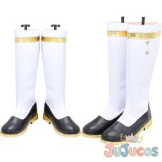 画像1: シルヴァン=ジョゼ=ゴーティエ　コスプレ靴　ファイアーエムブレム 風花雪月　コスプレブーツ　JUJUcosplay (1)