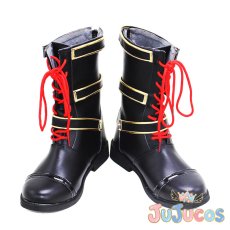 画像2: VTuber　葛葉（くずは）　コスプレ靴　バーチャルYouTuber　コスプレブーツ　JUJUcosplay (2)