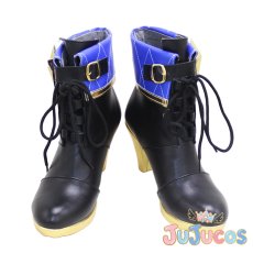 画像2: VTuber　星街すいせい　コスプレ靴　バーチャルYouTuber　コスプレブーツ　JUJUcosplay (2)