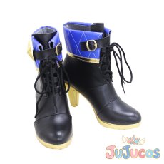 画像3: VTuber　星街すいせい　コスプレ靴　バーチャルYouTuber　コスプレブーツ　JUJUcosplay (3)