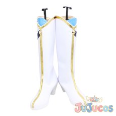 画像2: ミリシタ　福田のり子　コスプレ靴　アイドルマスター ミリオンライブ！ シアター デイズ　コスプレブーツ　JUJUcosplay (2)