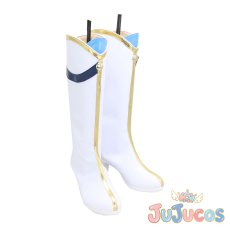 画像4: ミリシタ　福田のり子　コスプレ靴　アイドルマスター ミリオンライブ！ シアター デイズ　コスプレブーツ　JUJUcosplay (4)