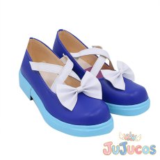 画像4: VTuber　湊あくあ　コスプレ靴　バーチャルYouTuber　コスプレブーツ　JUJUcosplay (4)