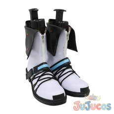 画像3: VTuber　白上フブキ　新衣装　コスプレ靴　バーチャルYouTuber　コスプレブーツ　JUJUcosplay (3)