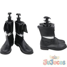 画像1: VTuber　白上フブキ　通常衣装　コスプレ靴　バーチャルYouTuber　コスプレブーツ　JUJUcosplay (1)