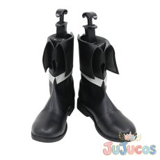 画像2: VTuber　白上フブキ　通常衣装　コスプレ靴　バーチャルYouTuber　コスプレブーツ　JUJUcosplay (2)