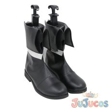 画像4: VTuber　白上フブキ　通常衣装　コスプレ靴　バーチャルYouTuber　コスプレブーツ　JUJUcosplay (4)