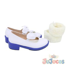 画像3: VTuber　兎田ぺこら　コスプレ靴　バーチャルYouTuber　コスプレブーツ　JUJUcosplay (3)