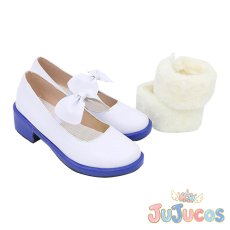 画像4: VTuber　兎田ぺこら　コスプレ靴　バーチャルYouTuber　コスプレブーツ　JUJUcosplay (4)