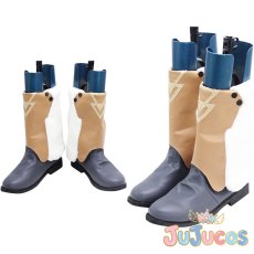 画像1: VTuber　アンジュ・カトリーナ　コスプレ靴　バーチャルYouTuber　コスプレブーツ　JUJUcosplay (1)