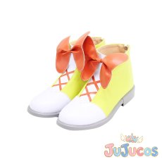 画像3: Aqours 4th Single　未体験HORIZON　津島善子　コスプレ靴　ラブライブ！サンシャイン!!　コスプレブーツ　JUJUcosplay (3)