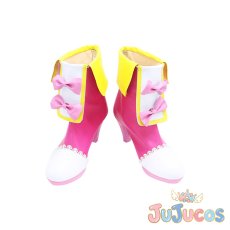 画像2: 星宮いちご　コスプレ靴　アイカツ!　コスプレブーツ　JUJUcosplay (2)