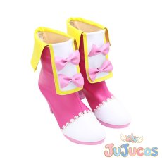 画像4: 星宮いちご　コスプレ靴　アイカツ!　コスプレブーツ　JUJUcosplay (4)