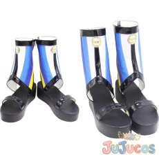 画像1: FGO　水着巴御前(セイバー)　コスプレ靴　Fate/Grand Order　コスプレブーツ　JUJUcosplay (1)