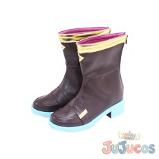 画像4: プリコネ　プリコネR　Princess Connect!　聖テレサ女学院　なかよし部　ユニ　コスプレ靴　プリンセスコネクト!Re:Dive　コスプレブーツ　JUJUcosplay (4)