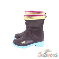 画像5: プリコネ　プリコネR　Princess Connect!　聖テレサ女学院　なかよし部　ユニ　コスプレ靴　プリンセスコネクト!Re:Dive　コスプレブーツ　JUJUcosplay (5)