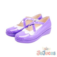 画像4: スクールアイドルフェスティバル　虹ヶ咲学園スクールアイドル同好会　近江彼方　コスプレ靴　ラブライブ!　コスプレブーツ　JUJUcosplay (4)