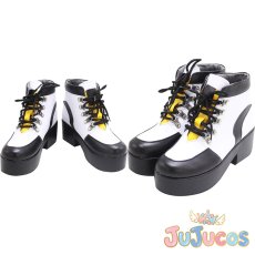 画像1: 桑名江　コスプレ靴　刀剣乱舞　コスプレブーツ　JUJUcosplay (1)