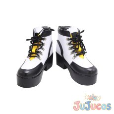 画像2: 桑名江　コスプレ靴　刀剣乱舞　コスプレブーツ　JUJUcosplay (2)