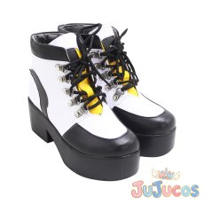 画像4: 桑名江　コスプレ靴　刀剣乱舞　コスプレブーツ　JUJUcosplay (4)