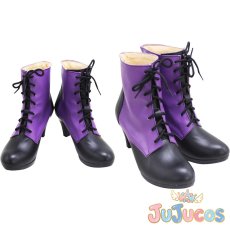 画像1: VTuber　鈴原るる　コスプレ靴　バーチャルYouTuber　コスプレブーツ　JUJUcosplay (1)