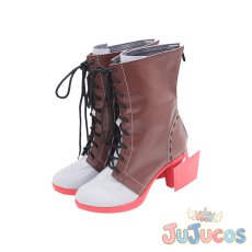 画像3: 夕雲　コスプレ靴　艦隊これくしょん -艦これ-　コスプレブーツ　JUJUcosplay (3)