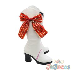 画像3: レム　コスプレ靴　Re:ゼロから始める異世界生活　コスプレブーツ　JUJUcosplay (3)