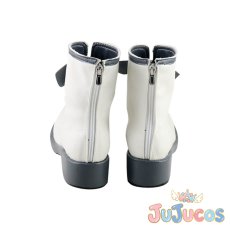 画像5: まおがく　ミーシャ・ネクロン　コスプレ靴　魔王学院の不適合者 ?史上最強の魔王の始祖、転生して子孫たちの学校へ通う?　コスプレブーツ　JUJUcosplay (5)