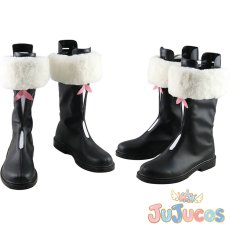 画像1: VTuber　角巻わため　コスプレ靴　バーチャルYouTuber　コスプレブーツ　JUJUcosplay (1)