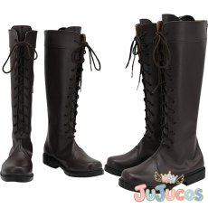 画像1: 燭台切光忠　極　コスプレ靴　刀剣乱舞　コスプレブーツ　JUJUcosplay (1)