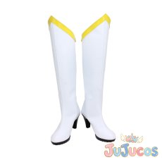 画像2: 如月ハニー　キューティーハニー　コスプレ靴　キューティーハニー　コスプレブーツ　JUJUcosplay (2)