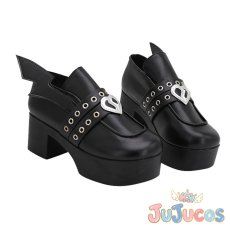 画像3: VTuber　魔界ノりりむ　コスプレ靴　バーチャルYouTuber　コスプレブーツ　JUJUcosplay (3)