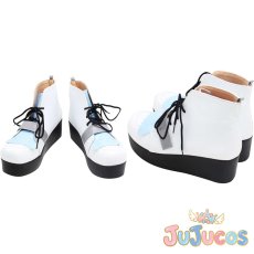 画像1: VTuber　ガウル・グラ　がうる・ぐら　コスプレ靴　バーチャルYouTuber　コスプレブーツ　JUJUcosplay (1)