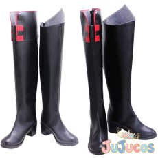 画像1: THE iDOLM@STER SHINYCOLORS　白いツバサ　黛冬優子　コスプレ靴　アイドルマスター シャイニーカラーズ　コスプレブーツ　JUJUcosplay (1)