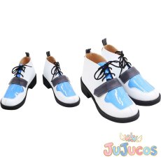 画像1: VTuber　ガウル・グラ　がうる・ぐら　コスプレ靴　バーチャルYouTuber　コスプレブーツ　JUJUcosplay (1)