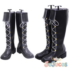 画像1: あんスタ！Music　朔間零　コスプレ靴　あんさんぶるスターズ！　コスプレブーツ　JUJUcosplay (1)