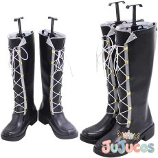 画像1: あんスタ！Music　羽風薫　コスプレ靴　あんさんぶるスターズ！　コスプレブーツ　JUJUcosplay (1)