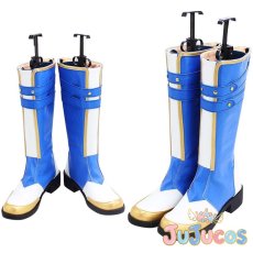 画像1: あんスタ　深海奏汰　ユニット衣装　コスプレ靴　あんさんぶるスターズ！　コスプレブーツ　JUJUcosplay (1)