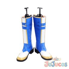 画像2: あんスタ　深海奏汰　ユニット衣装　コスプレ靴　あんさんぶるスターズ！　コスプレブーツ　JUJUcosplay (2)