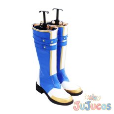 画像4: あんスタ　深海奏汰　ユニット衣装　コスプレ靴　あんさんぶるスターズ！　コスプレブーツ　JUJUcosplay (4)