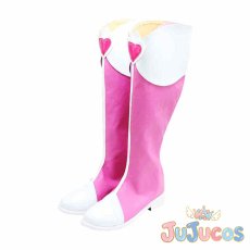 画像4: 相田マナ(キュアハート)　戦闘服　コスプレ靴　ドキドキ!プリキュア　コスプレブーツ　JUJUcosplay (4)