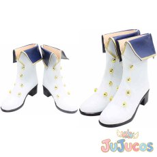画像1: リケ・オルティス　コスプレ靴　魔法使いの約束　コスプレブーツ　JUJUcosplay (1)
