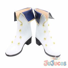 画像2: リケ・オルティス　コスプレ靴　魔法使いの約束　コスプレブーツ　JUJUcosplay (2)