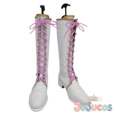 画像2: Pastel*Palettes　コラボレーション　丸山彩　コスプレ靴　BanG Dream!（バンドリ！）　コスプレブーツ　JUJUcosplay (2)