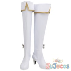 画像2: 愛乃めぐみ(キュアラブリー)　コスプレ靴　ハピネスチャージプリキュア!　コスプレブーツ　JUJUcosplay (2)