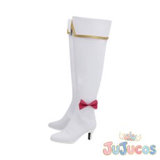 画像3: 愛乃めぐみ(キュアラブリー)　コスプレ靴　ハピネスチャージプリキュア!　コスプレブーツ　JUJUcosplay (3)