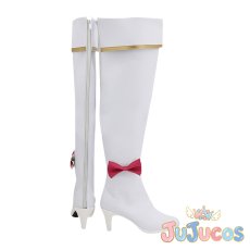 画像4: 愛乃めぐみ(キュアラブリー)　コスプレ靴　ハピネスチャージプリキュア!　コスプレブーツ　JUJUcosplay (4)