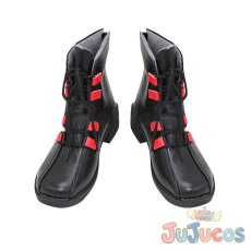 画像2: 飴村乱数　コスプレ靴　ヒプノシスマイク　コスプレブーツ　JUJUcosplay (2)